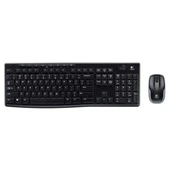 Logitech MK270 Kablosuz Klavye Set Mm Q Tr Siyah - 1