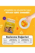 VİTAGO-Kids Gummies C Vitamini Içeren 60 Adet Çiğnenebilir Gummy Jel thumbnail 3
