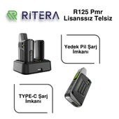 Ritera R125 Pmr Lisansız El Telsizi - 3