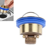 Pratik Anti Koku Önleyici, Tahliye Vanası, Duş Yer Sifonu, Geri Akış Önleyici, Gider Pis Koku Böcek Gider Aparatı, Büyük Boy, thumbnail 8