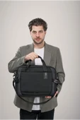 ÇÇS Siyah Unisex Evrak ve Laptop Çantası 71460 - 2