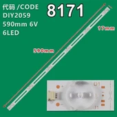 32Inch Universal Dled 6v 2w 6 Ledli 59 Cm 1,8 Cm No:412 - 3