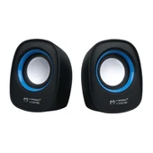 Magicvoice D-05A Mini 5 Watt Aux 2.0 Multimedia 1+1 USB Speaker - Hoparlör - 1