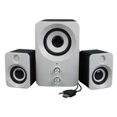 MagicVoice FT-10 2+1 3x3 Watt Aux Multimedia Seti USB Speaker - Hoparlör thumbnail 3