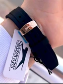 Slazenger Silikon Kordon İç Fonksiyonları Aktif 10 Atm Suya Dayanıklı Erkek Kol Saati ESL.09.2514.05 - 4