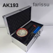 AK193 100W 5000-7000 Lümen Şarjlı Full Metal El Feneri – 16000 mAh Pil Kapasiteli, Metal Çantalı - 3