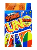 Resimli Uno Brawl Stars Oyun Kartı Turuncu - 1