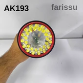 AK193 100W 5000-7000 Lümen Şarjlı Full Metal El Feneri – 16000 mAh Pil Kapasiteli, Metal Çantalı - 5