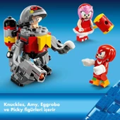LEGO Sonic the Hedgehog Knuckles ve Master Emerald Tapınağı 76998 – 8 Yaş ve Üzeri Çocuklar İçin Video Oyunu Karakterler - 3