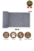 Dayanıklı Kolay Uygulanabilir Yapıştırılabilir Eşya Mobilya Koruyucu Kedi Tırmalama Matı 100 x 30 cm - 5