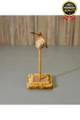 Özel Üretim Dayanıklı Eğlenceli 14x14 cm En 26 cm Yükseklik Sesli Oyuncaklı Kedi Tırmalama Tahtası - 5