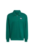 adidas Erkek  Yeşil  Sweatshirt GRAPHIC HALF Z JX8171 - 1