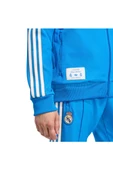 adidas Erkek  Mavi  Ceket REAL ICON TT JN3058 thumbnail 6