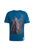 adidas Erkek  Mavi  T-shirt M SPIDERMAN T-S JL5557 - 1