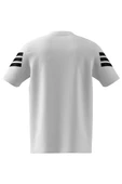 adidas Erkek  Beyaz  T-shirt M FI 3S REG T JD4880 thumbnail 11