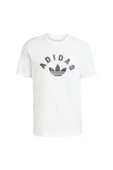 adidas Erkek  Beyaz  T-shirt GRAPHIC REG SS JV7752 - 1