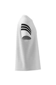 adidas Erkek  Beyaz  T-shirt M FI 3S REG T JD4880 thumbnail 9