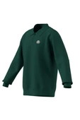 adidas Erkek  Yeşil  Sweatshirt GRAPHIC HALF Z JX8171 - 10