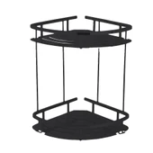 Line Bathroom DUS MALZEMELIK ŞAMPUANLIK İKILI 15653 MAT SIYAH 180X180 - 1