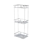 Line Bathroom Duş Malzemelik Şamponlık Üçlü 15354 Krom 150X220 - 1