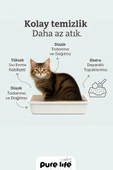PURELİFE PLUS LAVANTALI KEDİ KUMU 10 LT - 4