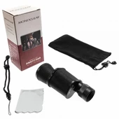 Baigish 10x40 Metal Deri Kaplamalı Rus Modeli Monoküler Dürbün - 1