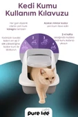 PURELİFE PLUS MARSİLYA SABUNLU KEDİ KUMU 10 LT - 4