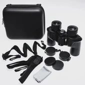 7x30 Profesyonel Su Geçirmez El Dürbünü 1000m/137m – Siyah - 1