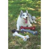 M-Pets Coto Örgü Kemik Köpek Oyuncağı Siyah 30 Cm - 2