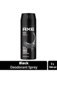 Axe Erkek Deodorant & Bodyspray Black 48 Saat Etkileyici Koku Vücut Spreyi 150 ml - 1