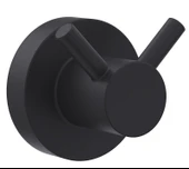 Line Bathroom MASTER BORNOZ ASKILIK 128604 İKİLİ MAT SİYAH MAT SİYAH - 1