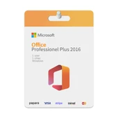 MICROSOFT Office 2016 Pro Plus + 16GB USB + Aktivasyon Desteği - 1
