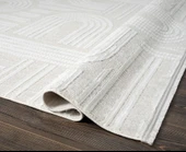Karmen Saten Halı Yolluk Halısı 78x300 Tablo TL005A Krem - 4