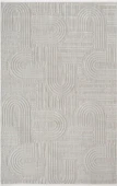 Karmen Saten Halı Yolluk Halısı 97x300 Tablo TL007A Gri - 1