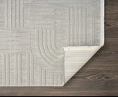 Karmen Saten Halı Oda Halısı 156x230 Tablo TL007A Gri - 3