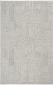 Saten Halı Kesme Salon Halısı 195x350 Tablo TL007A Gri - 1