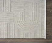 Saten Halı Kesme Salon Halısı 195x350 Tablo TL007A Gri - 4