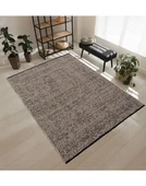 Saten Halı Pixel Koleksiyonu PX002A Kahverengi Kahve 78 x 300 cm - 2