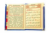 20 ADET - Ekonomik Kadife Kaplı Yasin Kitabı - Cep Boy - Lacivert Renk - Mevlüt Hediyeliği - 5