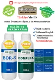 Bor Gübre Mısır İçin (Complex-1Lt ve Bor-8 1Lt) Organik Sıvı Gübre-Meyve Sayısı Artar-Kalite ve Verim Artar. - 1
