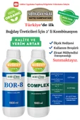 Bor Gübre Buğday İçin (Complex-1Lt ve Bor-8 1Lt) Organik Sıvı Gübre-Meyve Sayısı Artar-Kalite ve Verim Artar. - 1