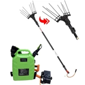 Pars Olive Sırt Akülü Zeytin Silkeleme Hasat Makinası 33 Volt thumbnail 1