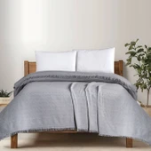 Schafer Home Zuma Çift Kişilik Pike 200x220 Cm-Gri - 1