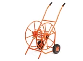 AGRATİ 415 PROFESYONEL HORTUM MAKARASI METAL TEKERLİ (100mt-1") - 1