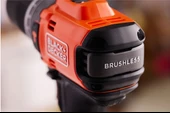 Black&Decker BLD683D1XK-QW 18v Powerconnect Akülü Darbeli Matkap (fırçasız, 1x 2,0ah Akü, 1a Şarj Cihazı Ve Kit Kutusu İle) - 8