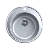 Teka Centroval Mikroketen Yüzey, Dekorlu 51cm Paslanmaz Çelik Eviye - 1