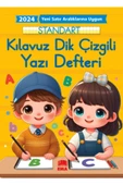 Ema Kitap 2024 Yeni Satır Aralıklarına Uygun StKampusKirtasiyemart Klavuz Dik Çizgili Güzel Yazı Defteri (2 Adet) - 1