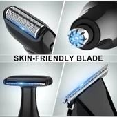 Hatteker Elektrikli Sırt Tıraş Makinesi - Yüz, Kol, Çene Sakal Uzatma Saplı - 3