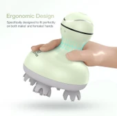 COMFIER Kablosuz Elektrikli Saç Derisi Masaj Cihazı - Yeşil - 5