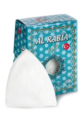 El Örgüsü Model Triko Takke 12 Adet Beyaz thumbnail 1